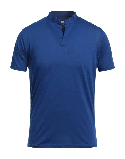 Grey Daniele Alessandrini T-shirts In Blue
