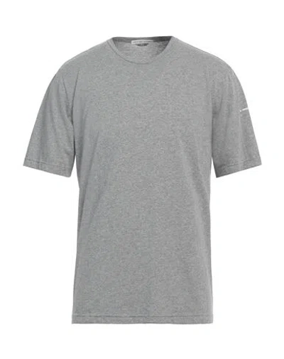 Grey Daniele Alessandrini Man T-shirt Grey Size L Cotton