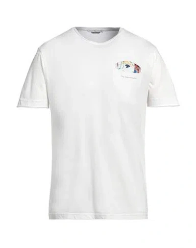 Grey Daniele Alessandrini Man T-shirt Off White Size Xxl Cotton