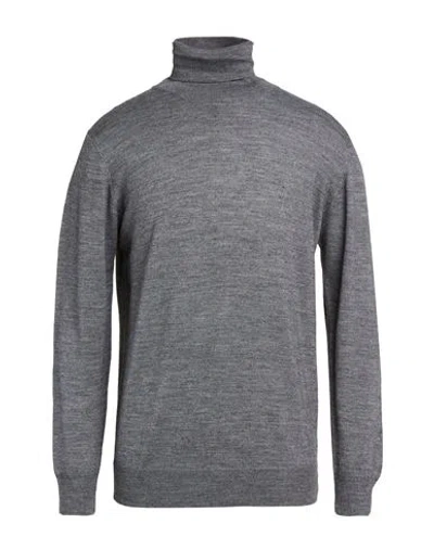 Grey Daniele Alessandrini Man Turtleneck Grey Size 42 Acrylic, Wool In Gray