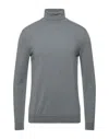 Grey Daniele Alessandrini Turtlenecks In Grey