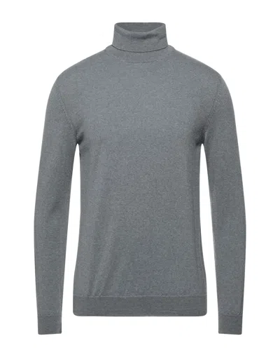 Grey Daniele Alessandrini Turtlenecks In Grey