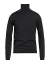 Grey Daniele Alessandrini Man Turtleneck Lead Size 44 Wool
