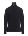 Grey Daniele Alessandrini Man Turtleneck Midnight Blue Size 38 Wool, Polyamide