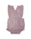 Grey Elephant Caleta Romper In Multi
