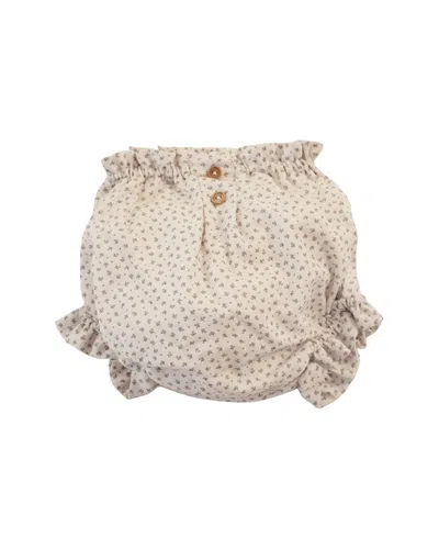 Grey Elephant Kids' Eucalyptus Bloomers In Brown