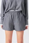 Grey Lab Boxer Shorts In Grey