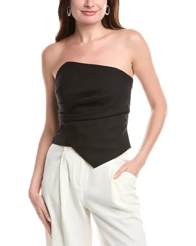 Grey Lab Draped Corset Top