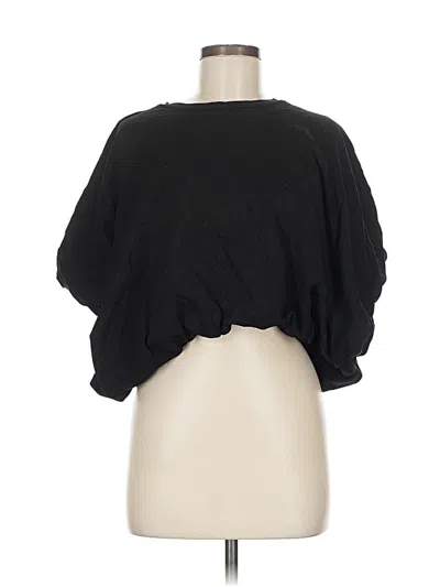 Pre-owned Grey Lab Los Angeles 3/4 Sleeve T-shirt In Black