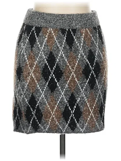 Pre-owned Grey Lab Los Angeles Casual Skirt In Gray