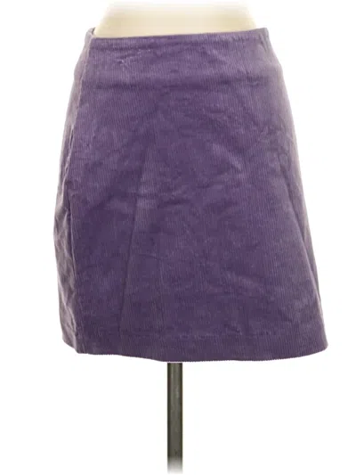 Pre-owned Grey Lab Los Angeles Casual Skirt In Purple