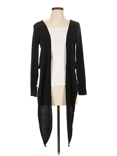 Pre-owned Grey Lab Los Angeles Kimono In Black