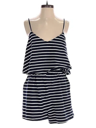 Pre-owned Grey Lab Los Angeles Romper In Blue