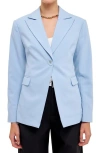 Grey Lab One-button Blazer In Light Blue