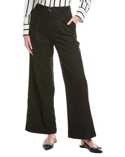 Grey Lab Pleated Wide Leg Pant