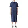 Grey Lab Polo Midi Dress In Navy