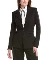 Grey Lab Ruched Blazer