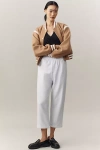 Grey Lab Soft Crop Pull-on Pants In Gray
