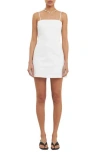 Grey Lab Square Neck Sleeveless Romper In White