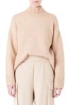 Grey Lab Turtleneck Sweater In Neutral