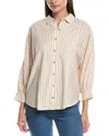 Grey State Dolman Top In Brown