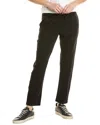 Grey State Drawstring Pant In Black