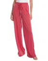 Grey State Drawstring Pant In Red