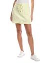 Grey State Drawstring Skirt In Green