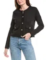Grey State Jacket In Black