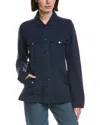 Grey State Jacket In Blue