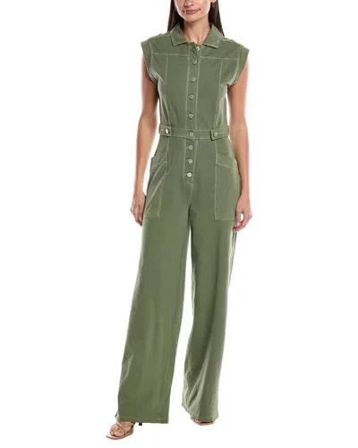 Grey State Jumpsuit In Green