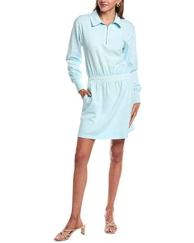 Grey State Mini Dress In Blue