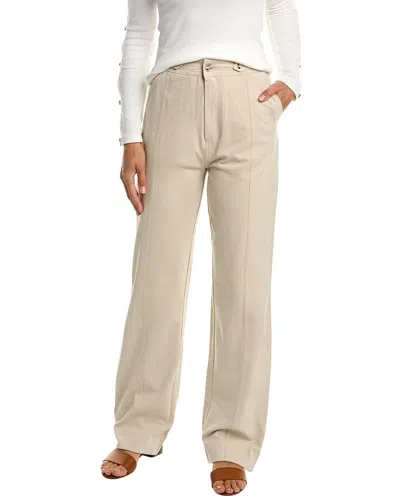 Grey State Pant In White