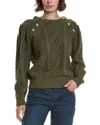 Grey State Pullover In Green