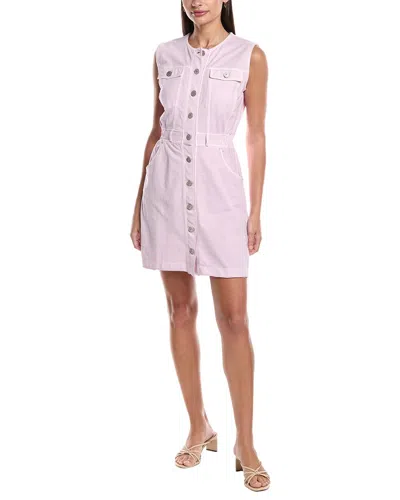 Grey State Shirtdress In Pink