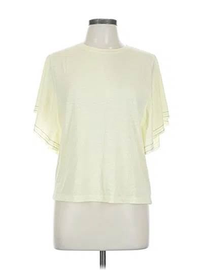 Pre-owned Grey State Short Sleeve T-shirt In Yellow
