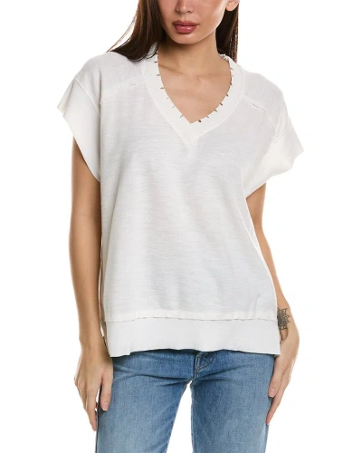 Grey State Sutton Top In White