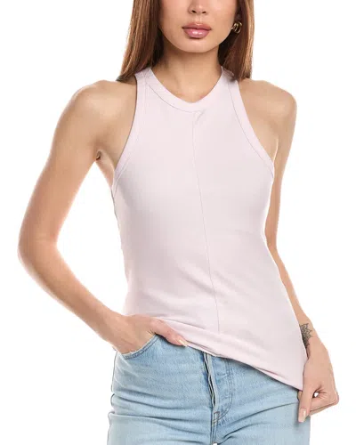 Grey State Tank In Pink