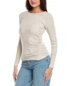 Grey State Top In Neutral