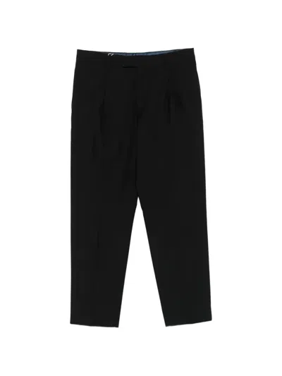 Greyed Albert Pleated Trousers In Black