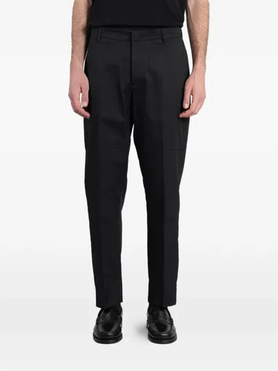 Greyed Diky Tapered Trousers In Black
