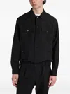 Greyed Niko Elasticated-hem Jacket In Black