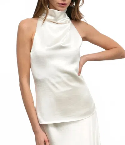 Greylin Addison Sleeveless Top In Pearl In White
