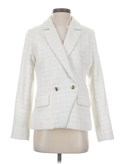 Pre-owned Greylin Blazer Jacket In White