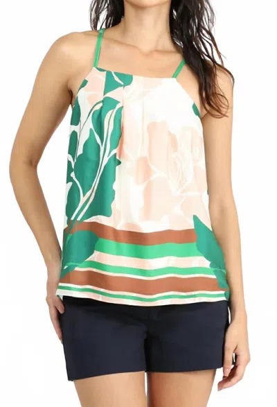 Greylin Carla Border Top In Multi