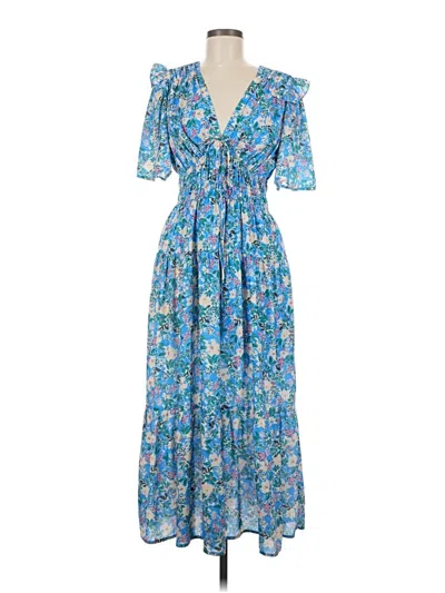 Pre-owned Greylin Casual Dress In Blue