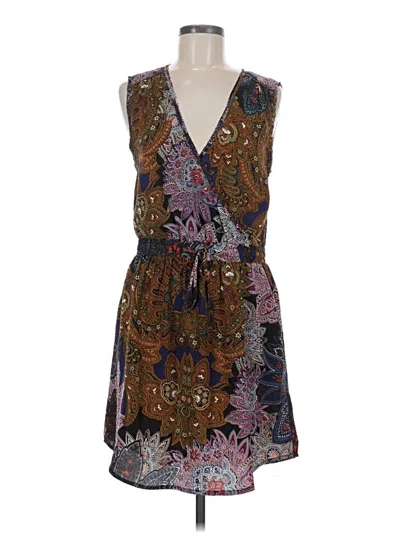 Pre-owned Greylin Casual Dress In Brown