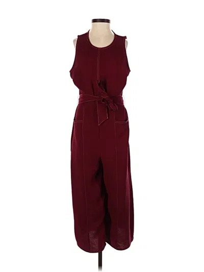 Pre-owned Greylin Casual Dress In Burgundy