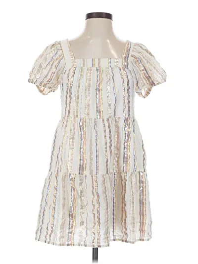 Pre-owned Greylin Casual Dress In Ivory