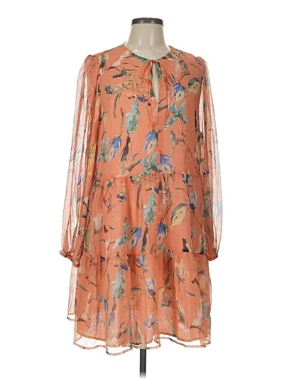 Pre-owned Greylin Casual Dress In Orange